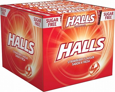 HALLS 20 PAQUETES DE 10 UDS