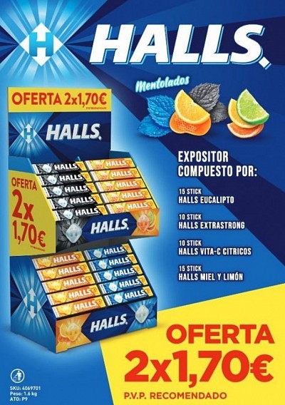 LOTE HALLS 2 x 1,70 € INVIERNO