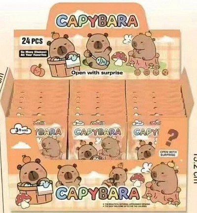 SOBRES SORPRESA FIGURAS CAPYBARA