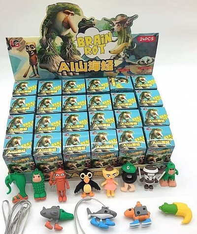 CAJITAS FIGURAS SERIE BRAINROTS PILLARS