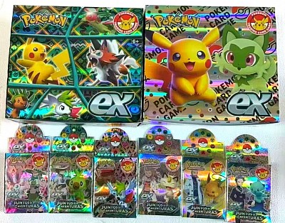 CAJITAS 30 CARTAS POKEMON