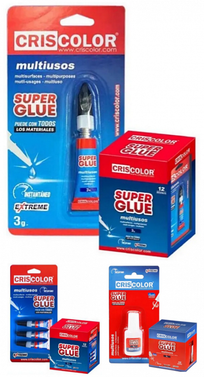 SUPER GLUE CYANOCRILATO CRISCOLOR