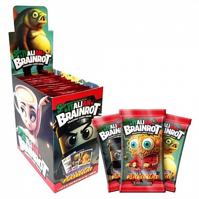 BRAINROTS, SOBRES 10 CROMOS ORIGINALES